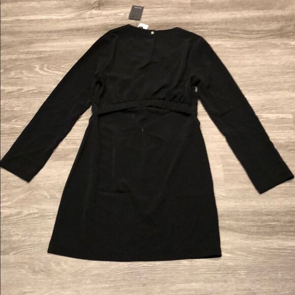 NWT Lumiere Black Cutout Back Dress - Picture 4 of 6